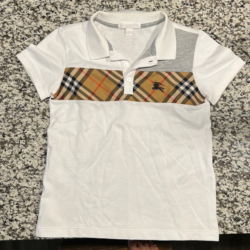 Kids slightly used polo shirt